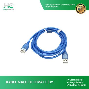 Kabel Usb Male To Female M Home Computer